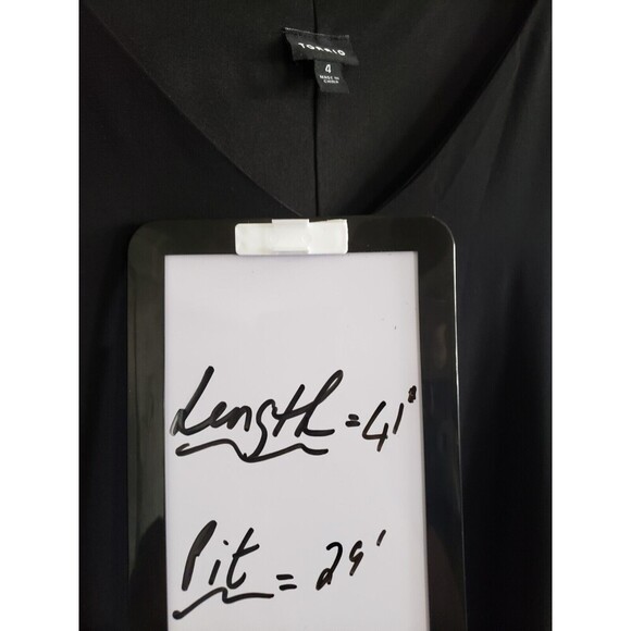 Torrid Dress Womens Size 4 Black Cold Shoulder Sheer Split Sleeve Event - Picture 5 of 11